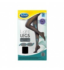 Light Legs 20 Den color nero