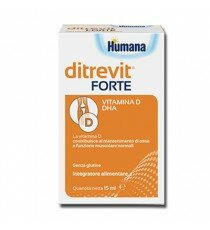 DITREVIT FORTE - Integratore di Vitamina D e DHA, fondamentali per la crescita del bambino » 0-6 mesi » 7-12 mesi (15ml)